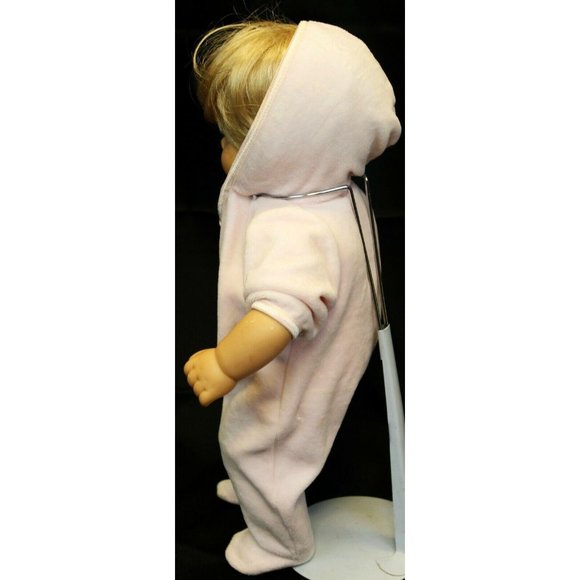American Girl Pleasent Co Bitty Baby Twin Doll Light Blonde Blue Eyed 16" Pink - Picture 4 of 11